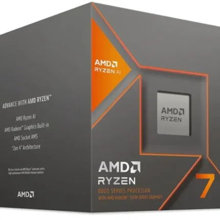 Procesador AMD Ryzen 7 8700F — 8 Núcleos / 16 Hilos — Ideal para Gaming 1440p