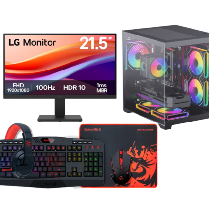 PC Gamer RTX 3050 Ryzen 5 5500 32GB RAM 1TB SSD + Periféricos | Setup Completo Listo para Jugar